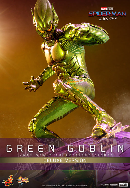 Movie Masterpiece "Spider-Man: No Way Home" 1/6 Scale Figure Green Goblin [w/Bonus Accessory] (Toy Sapiens Exclusive)