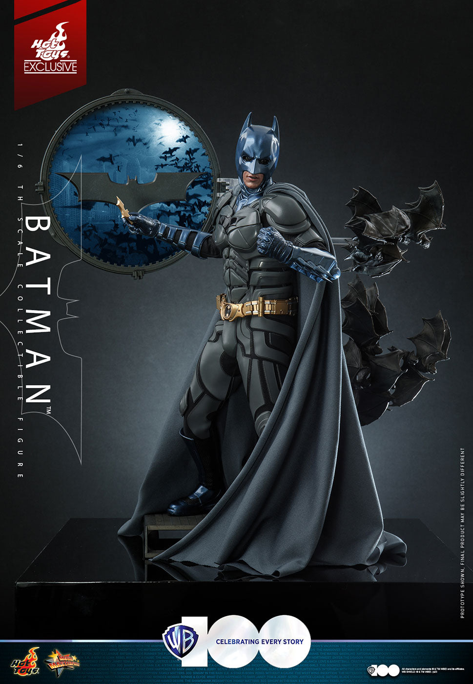 Movie Masterpiece Warner Brothers 100th Anniversary 1/6 Batman (Toy Sapiens Exclusive)