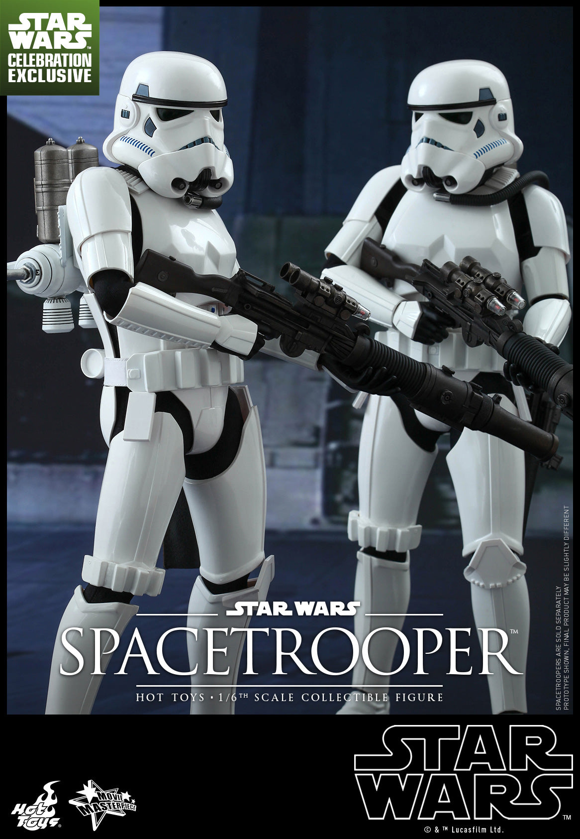 Movie Masterpiece "Star Wars: A New Hope" 1/6 Scale Figure Spacetrooper [Toy Sapiens Exclusive]