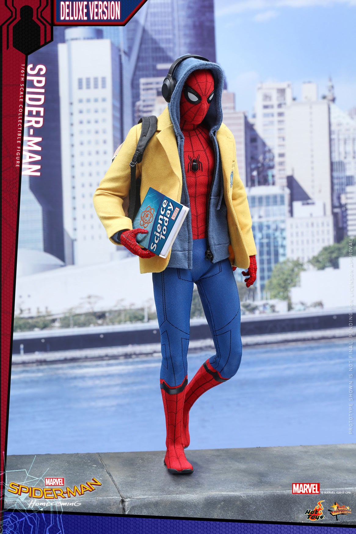 Movie Masterpiece "Spider-Man: Homecoming" 1/6 Scale Figure Spider-Man [Toy Sapiens Exclusive] | animota