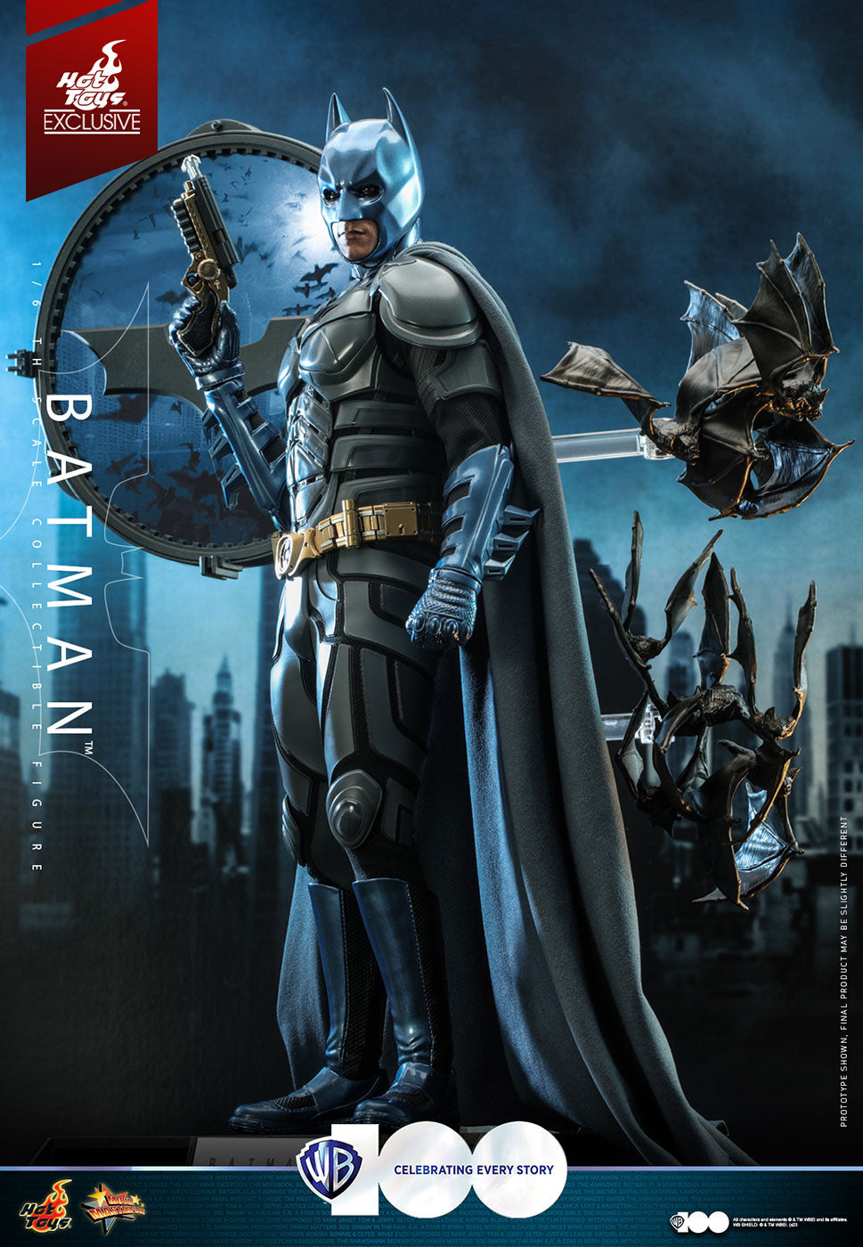 Movie Masterpiece Warner Brothers 100th Anniversary 1/6 Batman (Toy Sapiens Exclusive)