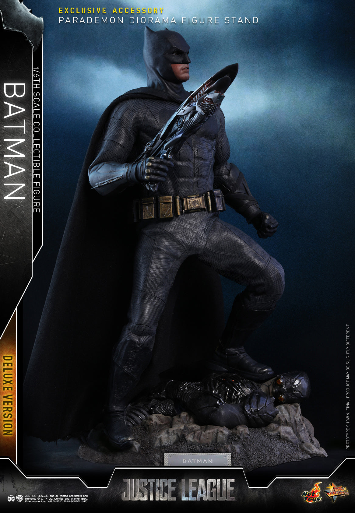 Movie Masterpiece "Justice League" 1/6 Scale Figure Batman [Toy Sapiens Exclusive]