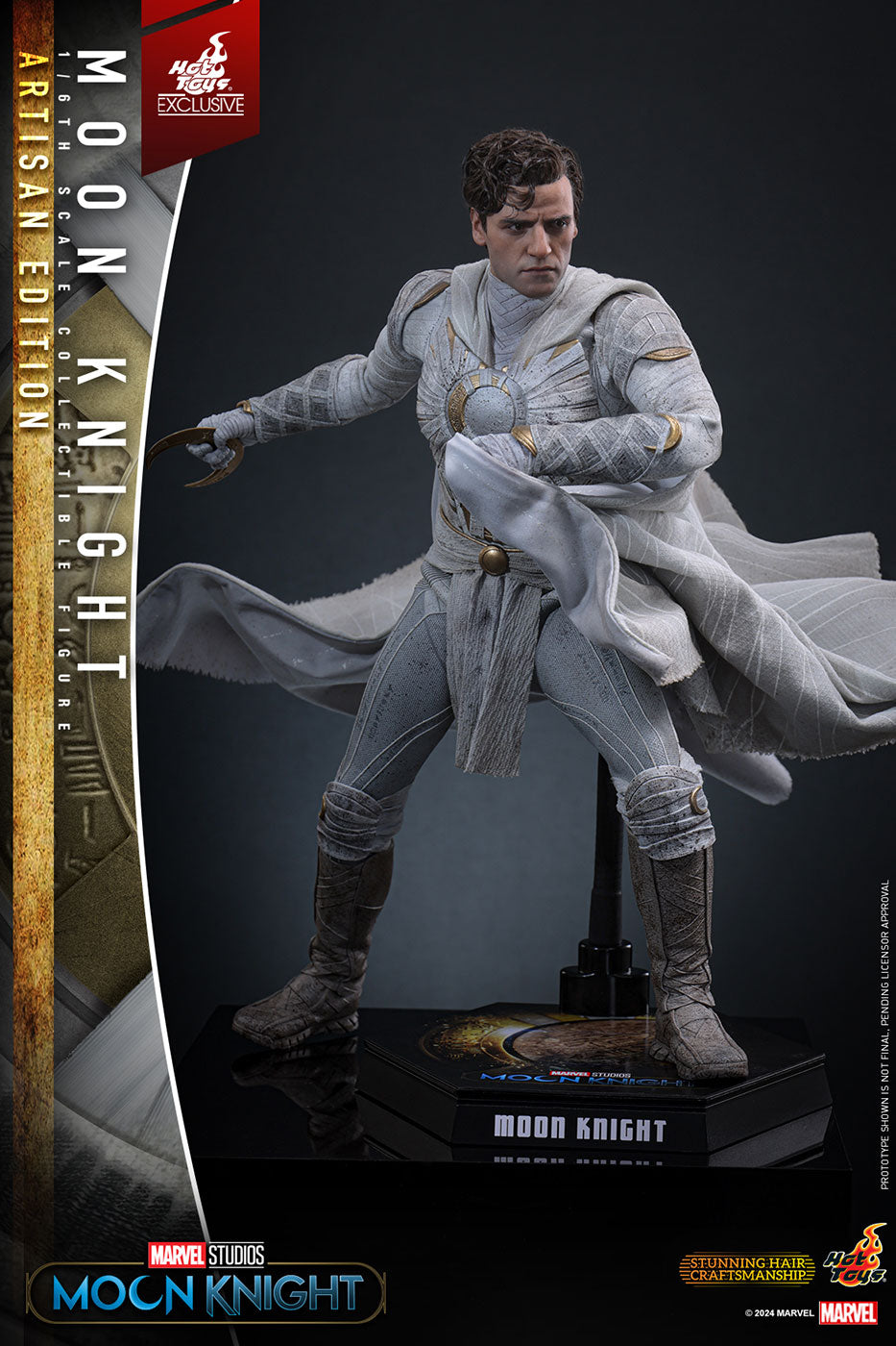 [Television Masterpiece Artisan] Moon Knight 1/6 Scale Figure – Moon Knight, Action & Toy Figures, animota