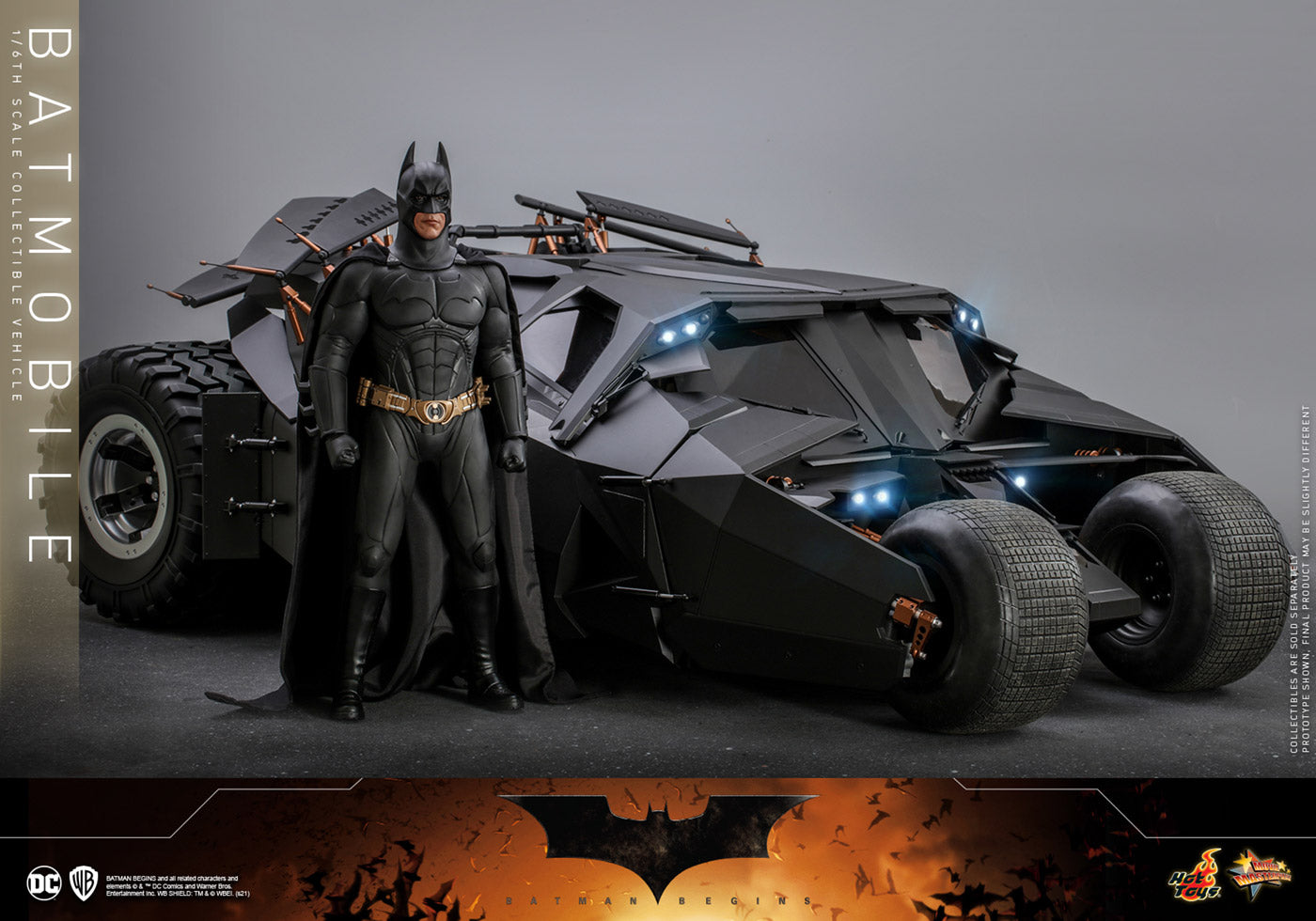 Movie Masterpiece "Batman Begins" 1/6 Scale Vehicle Batmobile