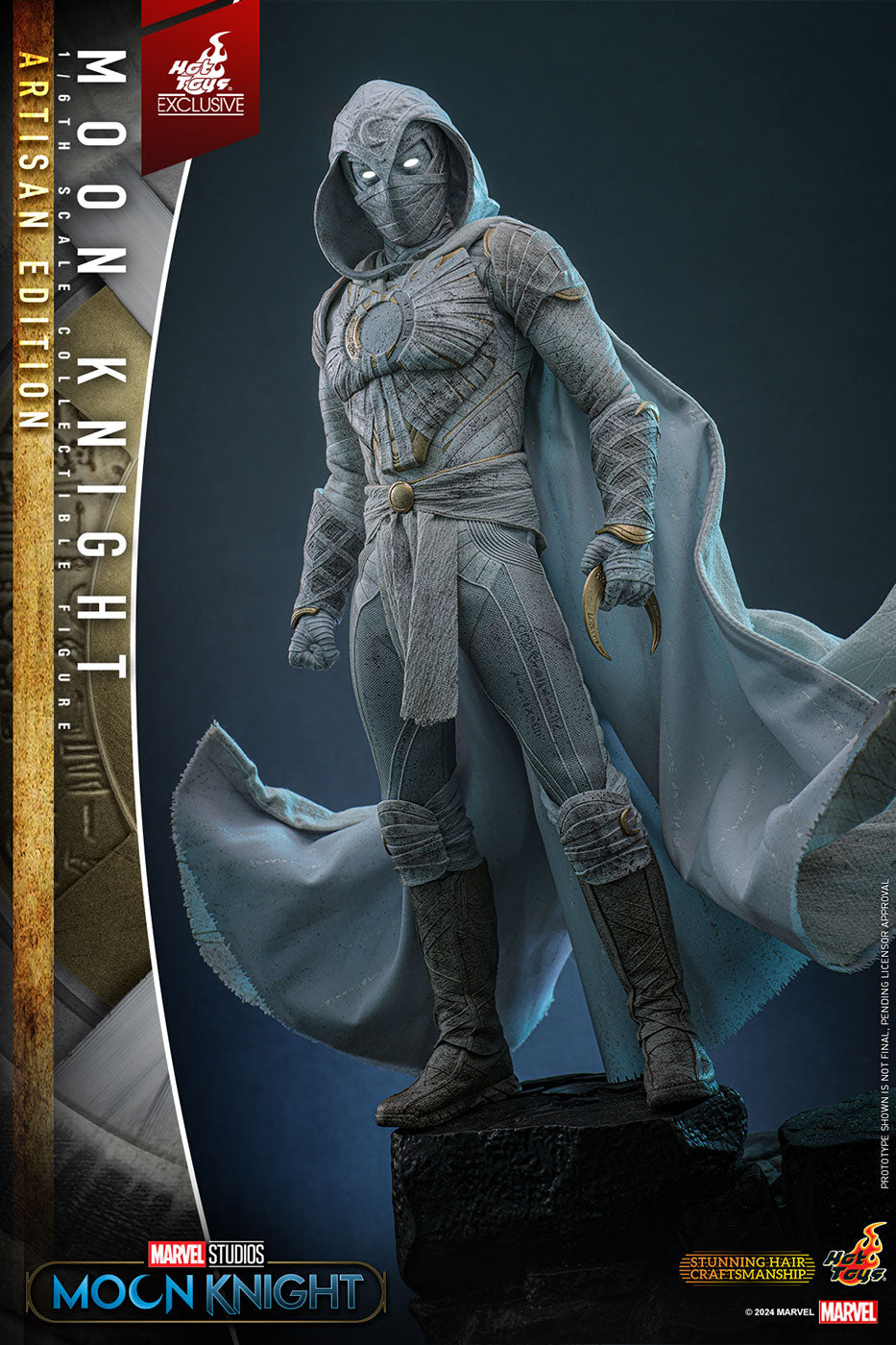 [Television Masterpiece Artisan] Moon Knight 1/6 Scale Figure – Moon Knight, Action & Toy Figures, animota