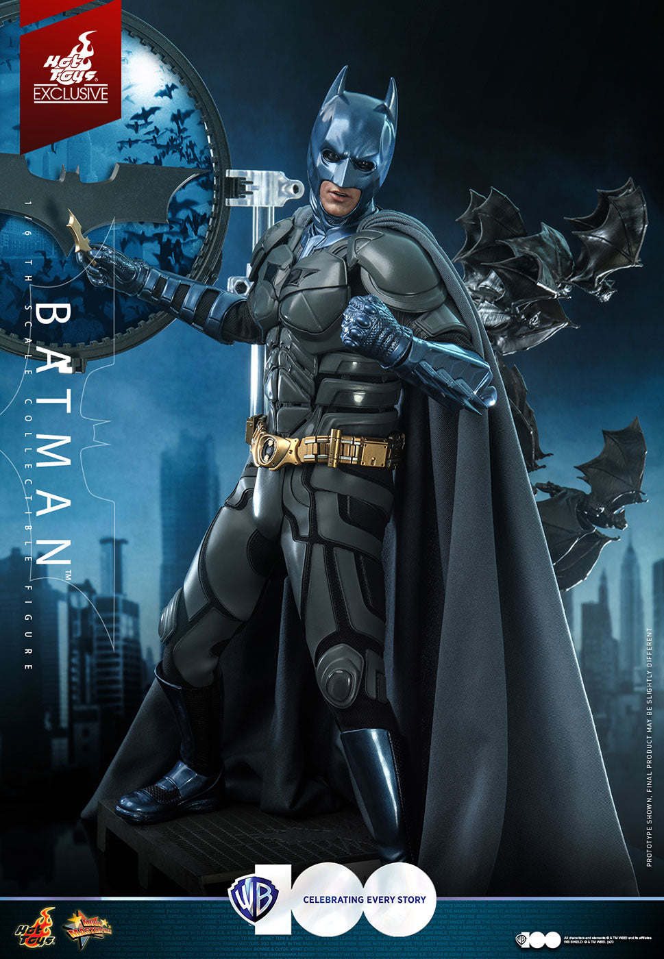 Movie Masterpiece Warner Brothers 100th Anniversary 1/6 Batman (Toy Sapiens Exclusive)