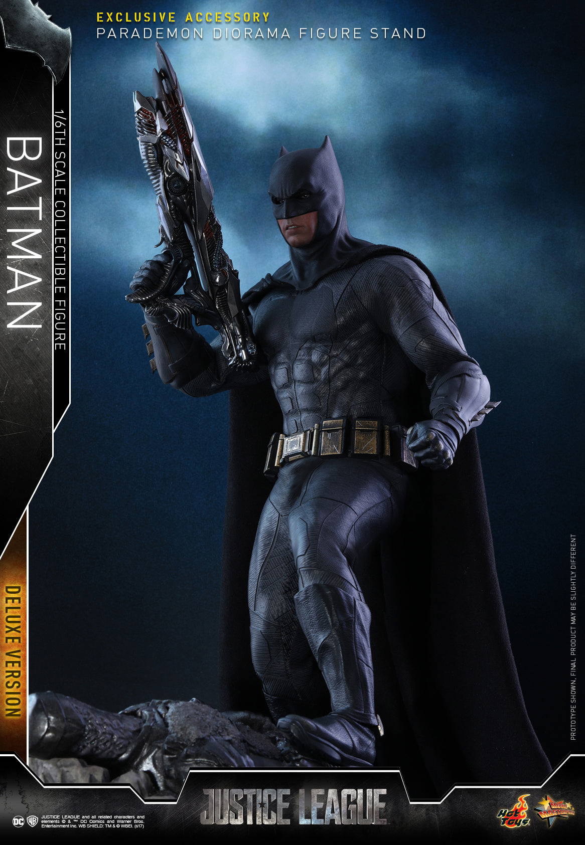 Movie Masterpiece "Justice League" 1/6 Scale Figure Batman [Toy Sapiens Exclusive]