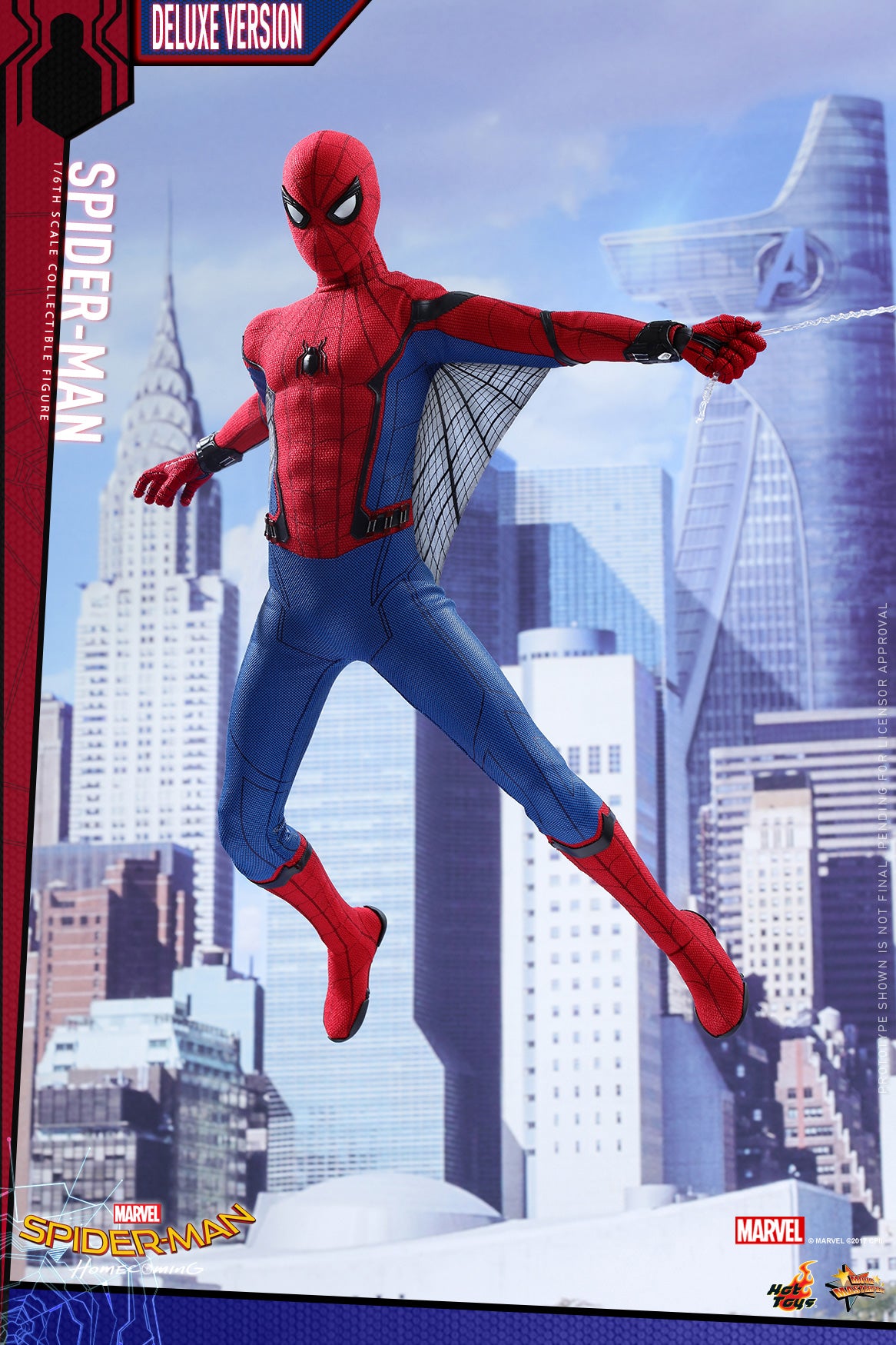 Movie Masterpiece "Spider-Man: Homecoming" 1/6 Scale Figure Spider-Man [Toy Sapiens Exclusive] | animota