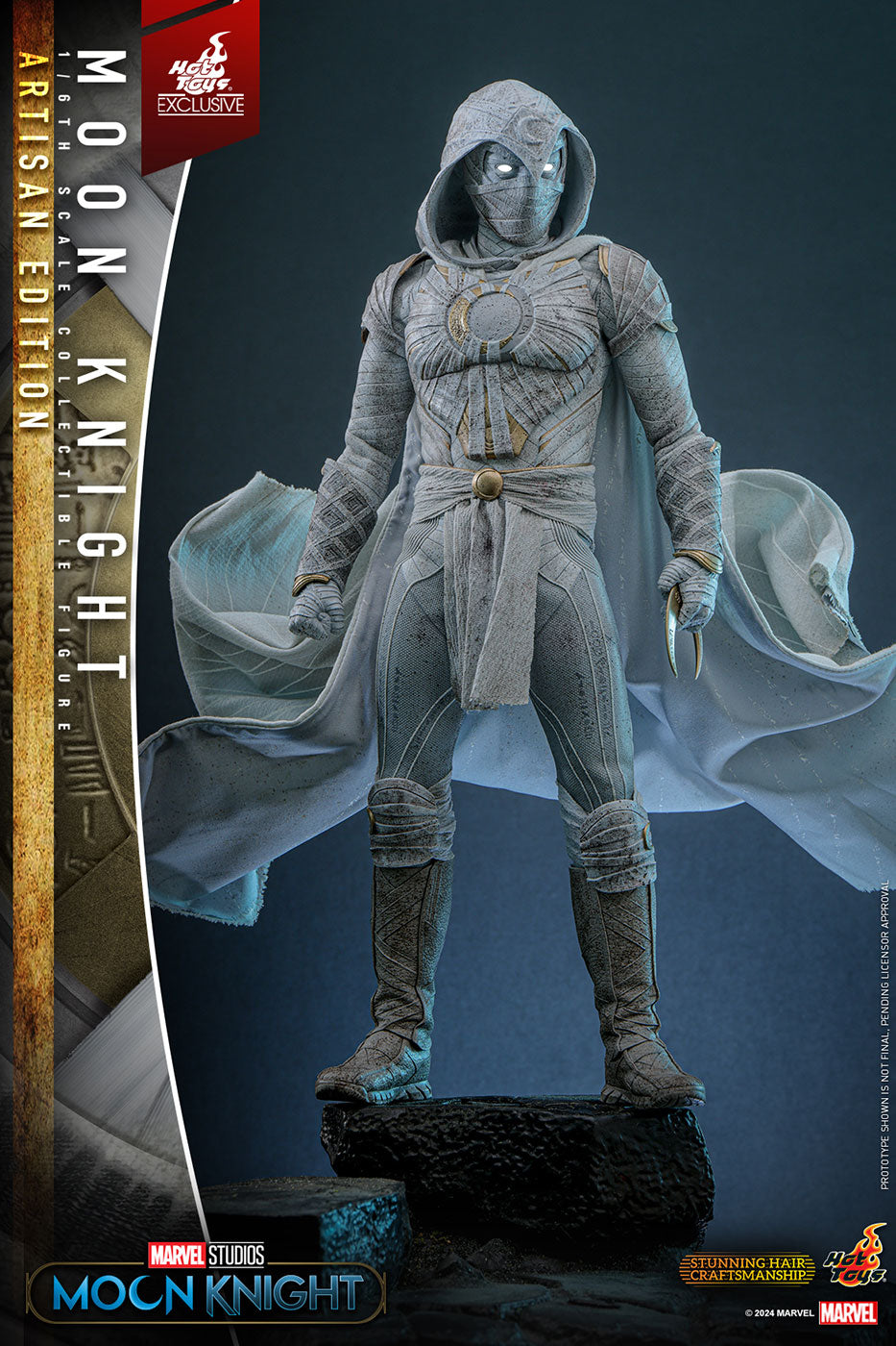 [Television Masterpiece Artisan] Moon Knight 1/6 Scale Figure – Moon Knight, Action & Toy Figures, animota