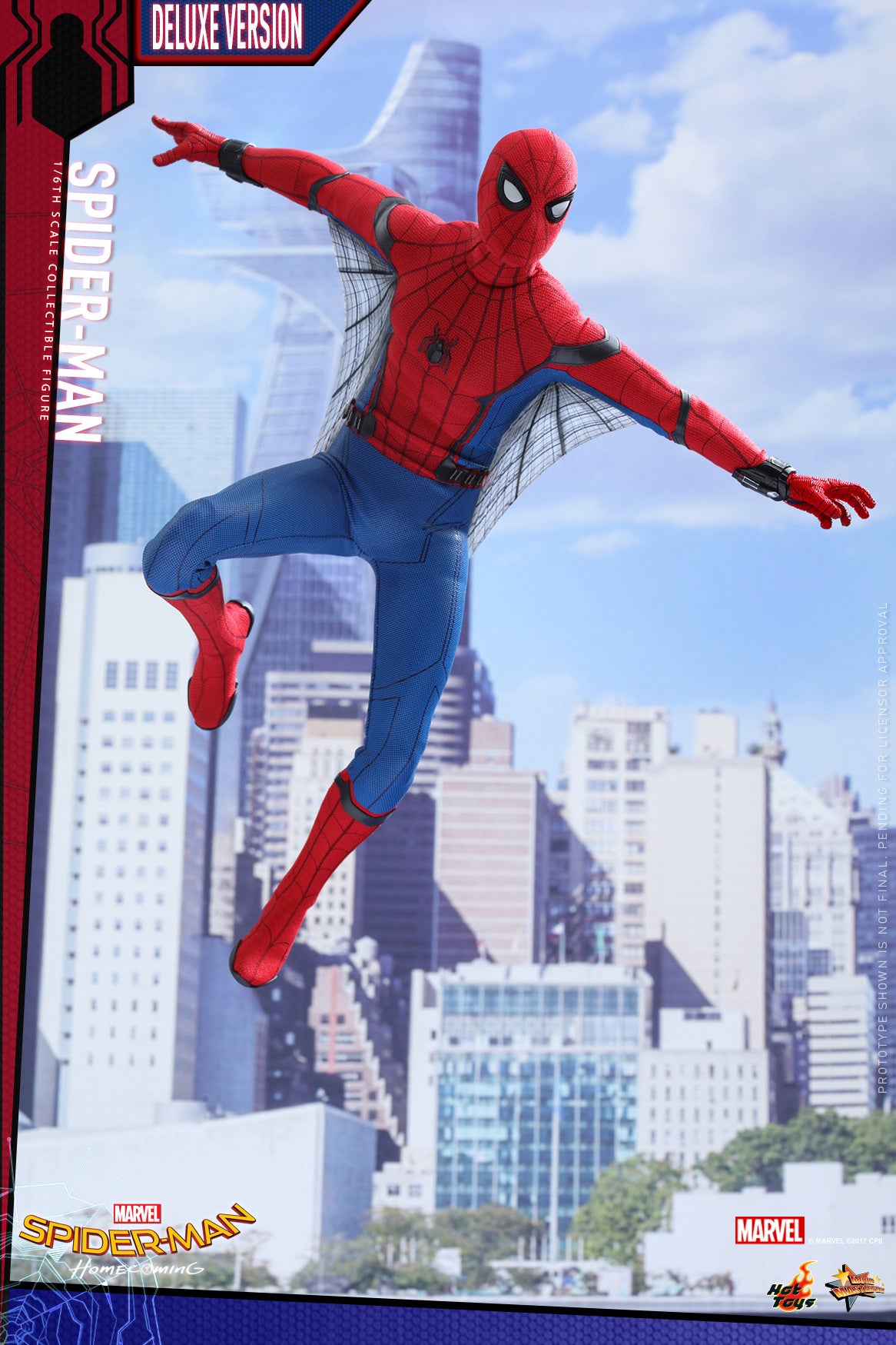 Movie Masterpiece "Spider-Man: Homecoming" 1/6 Scale Figure Spider-Man [Toy Sapiens Exclusive] | animota