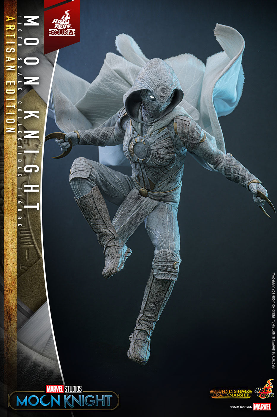 [Television Masterpiece Artisan] Moon Knight 1/6 Scale Figure – Moon Knight, Action & Toy Figures, animota
