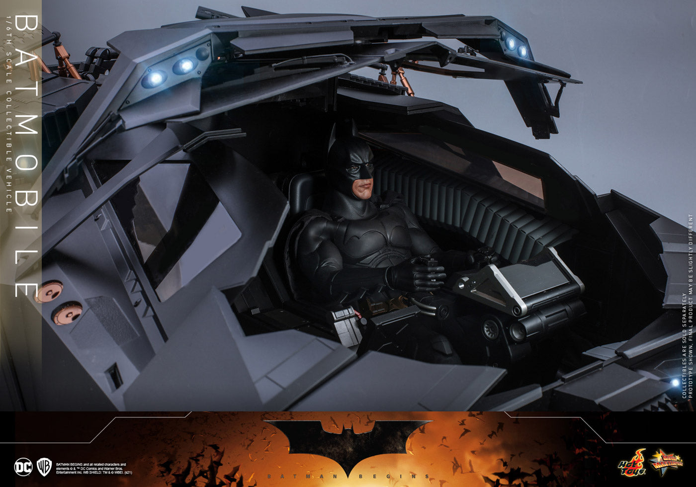 Movie Masterpiece "Batman Begins" 1/6 Scale Vehicle Batmobile