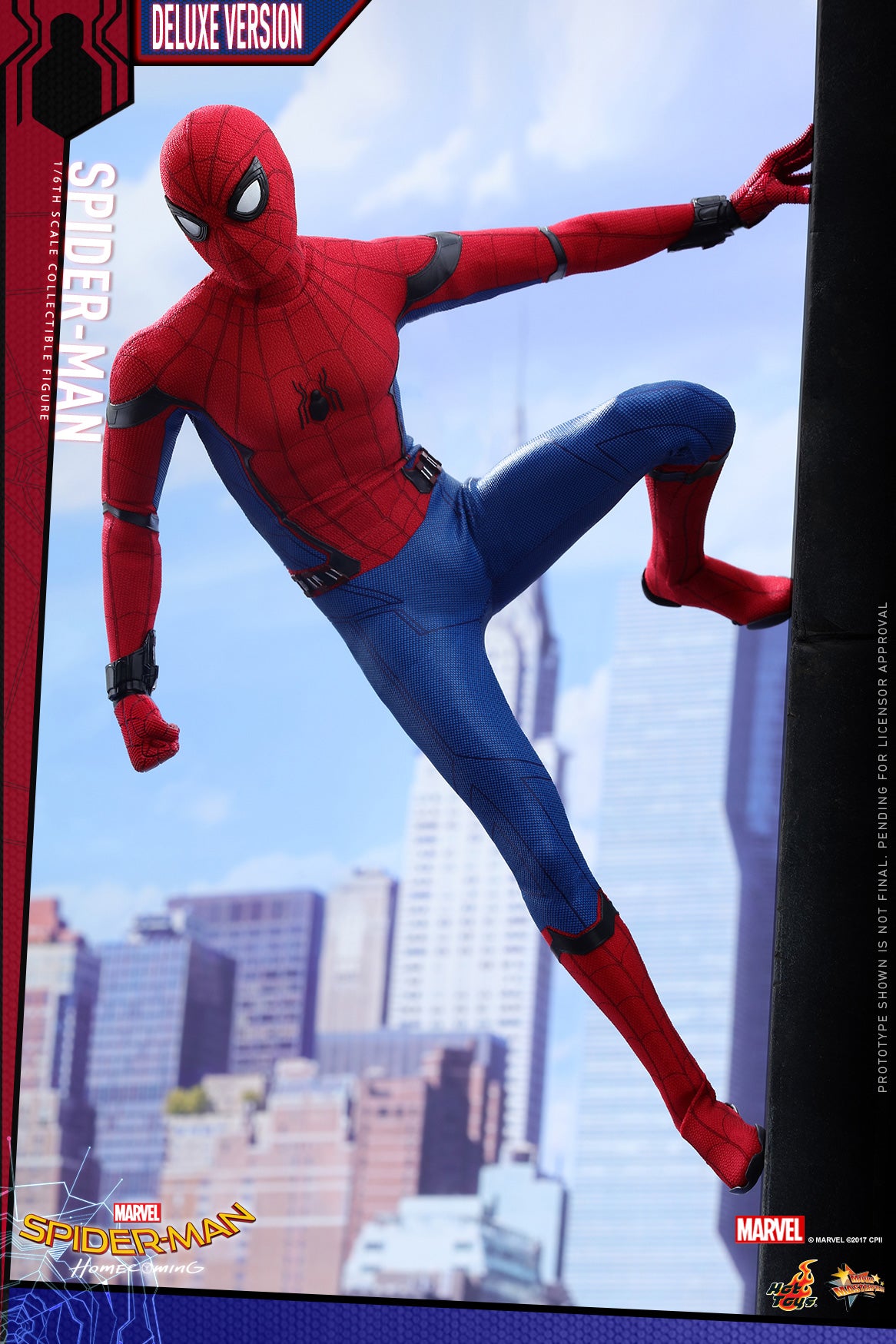 Movie Masterpiece "Spider-Man: Homecoming" 1/6 Scale Figure Spider-Man [Toy Sapiens Exclusive] | animota