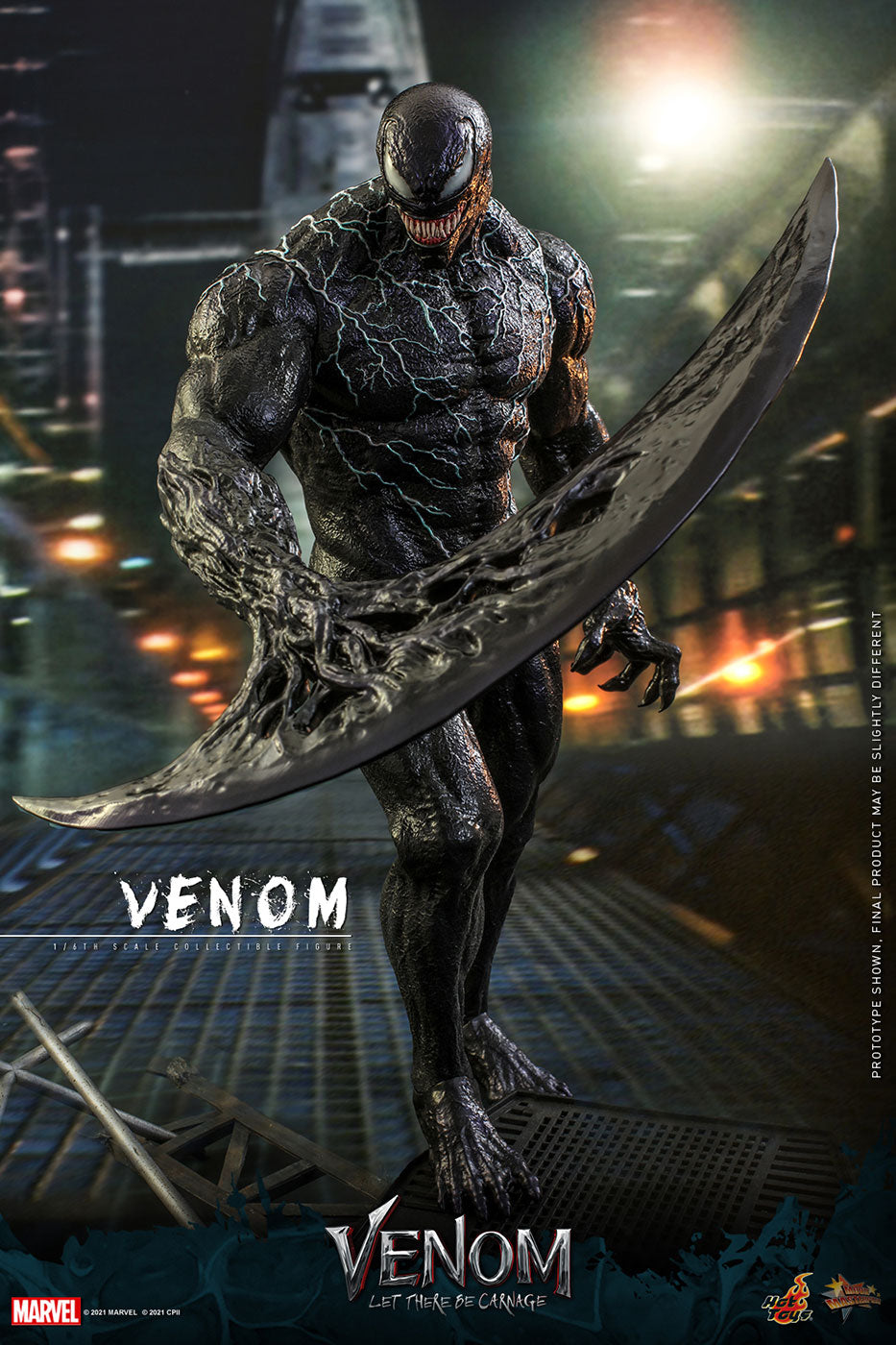 Movie Masterpiece "Venom: Let There Be Carnage" 1/6 Scale Figure Venom