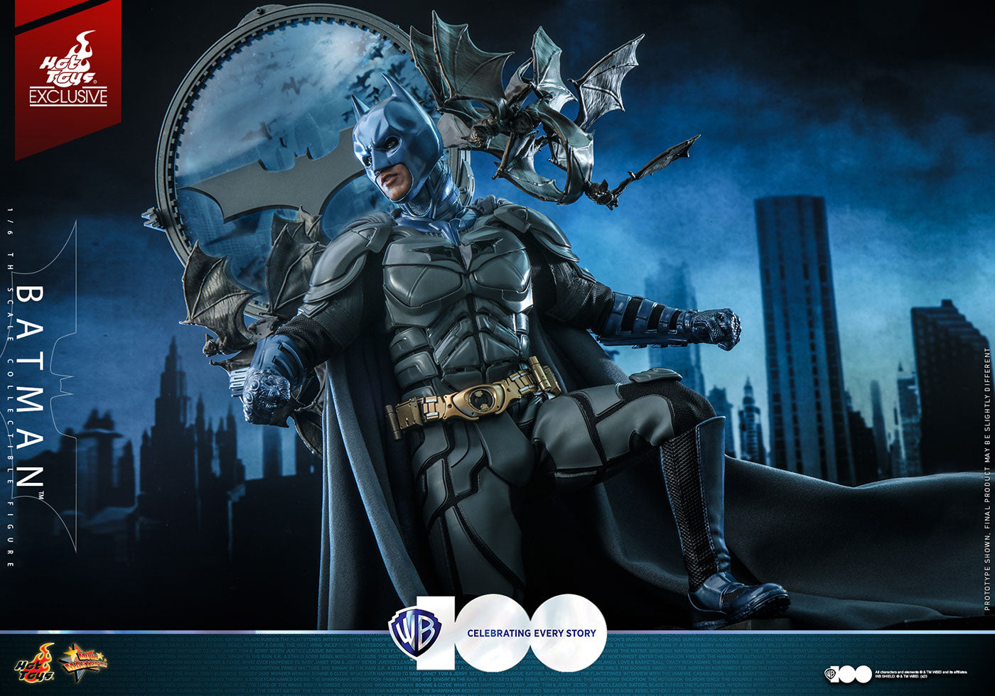 Movie Masterpiece Warner Brothers 100th Anniversary 1/6 Batman (Toy Sapiens Exclusive)