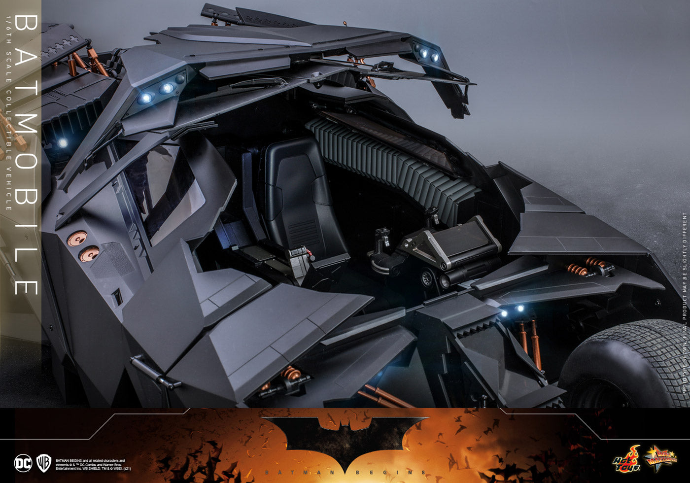 Movie Masterpiece "Batman Begins" 1/6 Scale Vehicle Batmobile