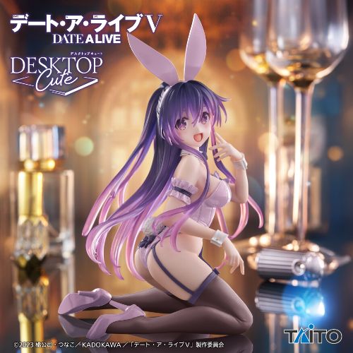 Date A Live Ⅴ Desktop Cute Figure Tohka Yatogami - Bunny Ver. -Renewal