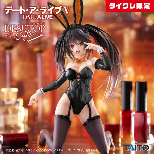 Date A Live Ⅴ Desktop Cute Figure Kurumi Tokisaki - Bunny Ver. -Renewal (Taito Crane Limited Ver.)