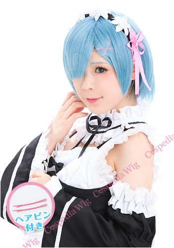 ”Re:ZERO -Starting Life in Another World” Rem style cosplay wig | animota