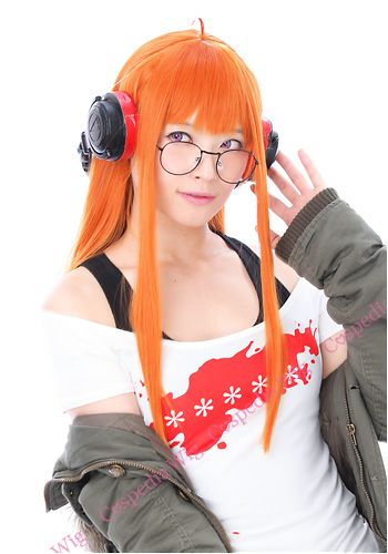 ”PERSONA5” Futaba Sakura(NAVI) style cosplay wig | animota