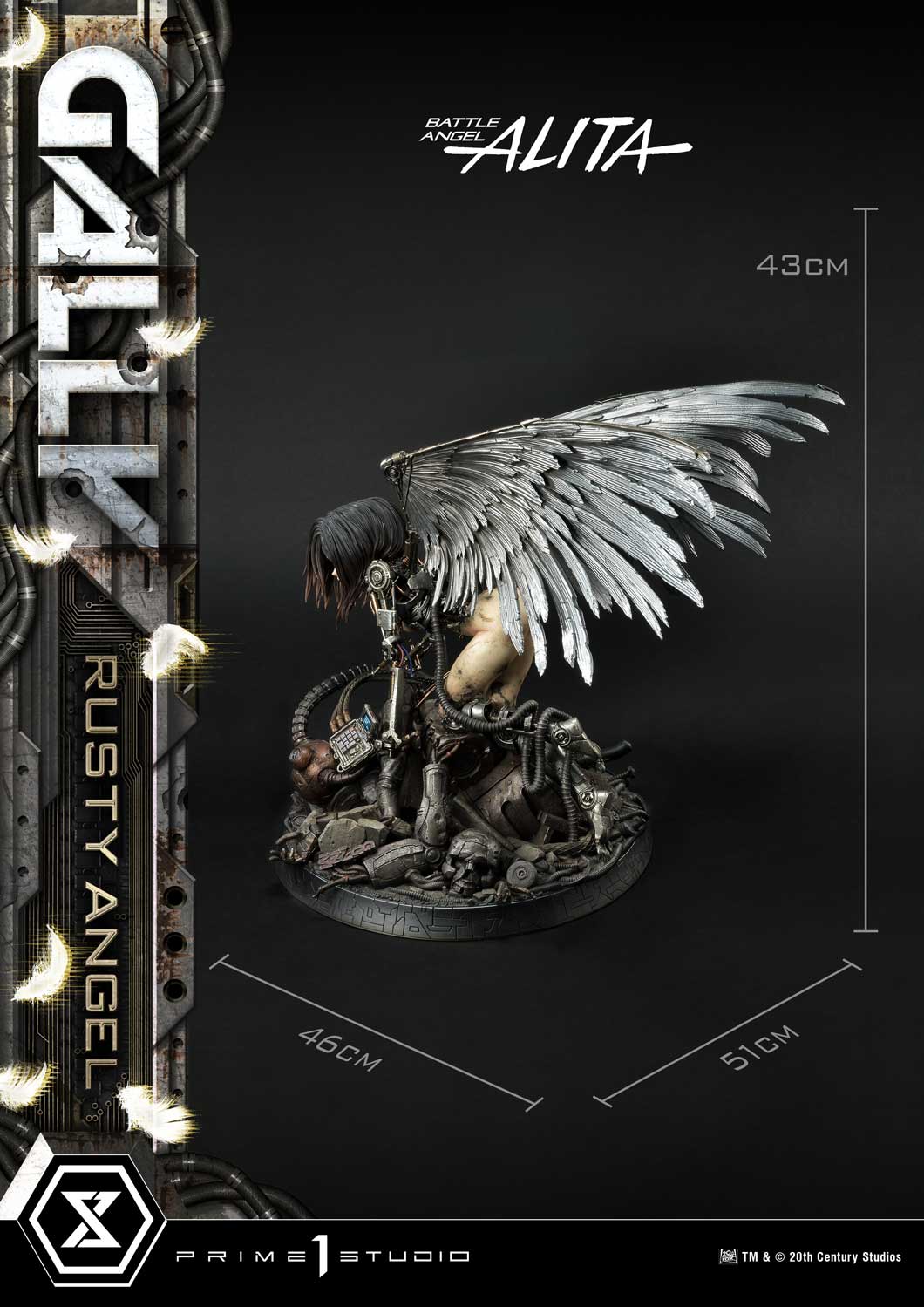 Premium Masterline "Battle Angel Alita" Gally Rusty Angel | animota