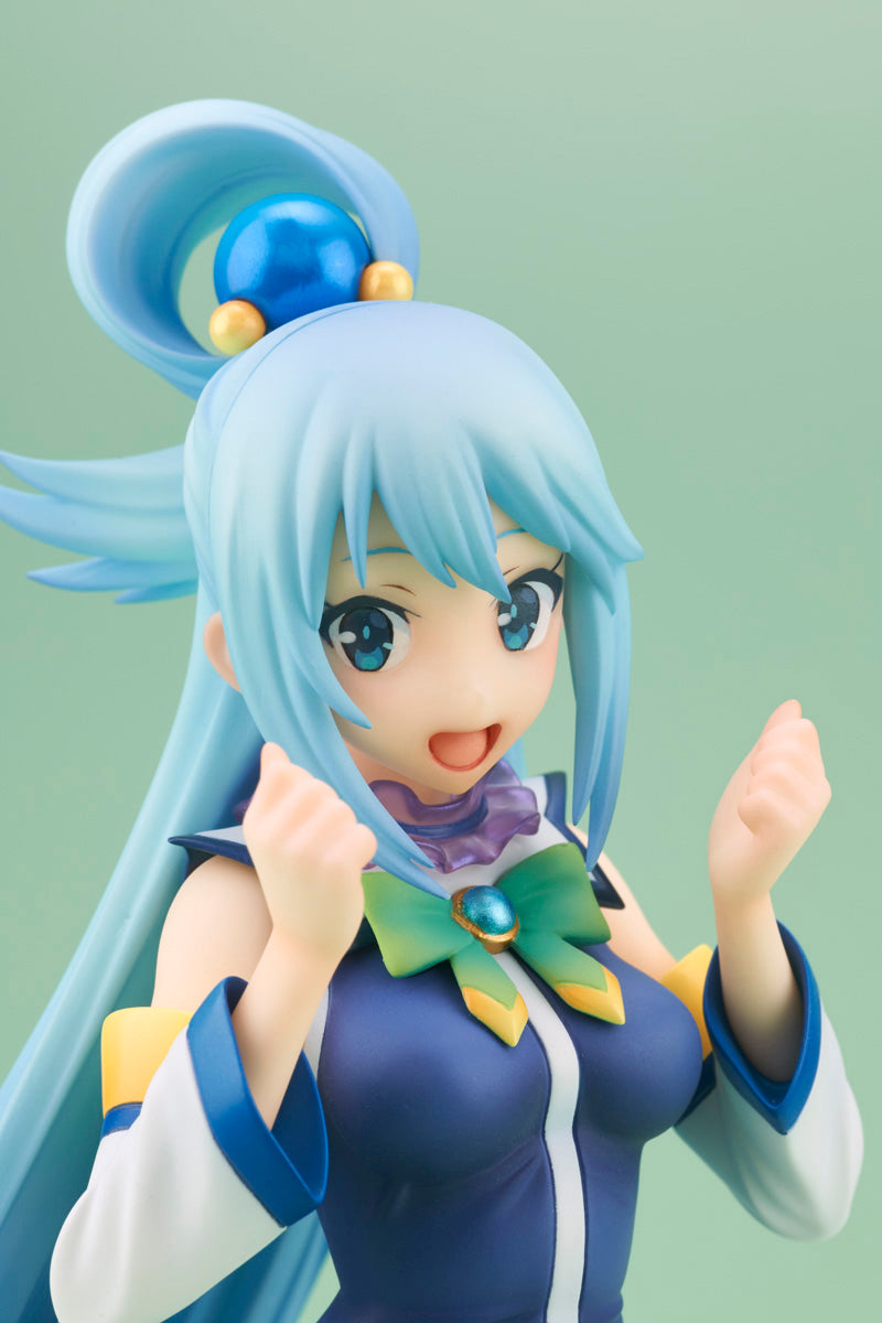 SEGA KonoSuba Aqua Mini Display Chibi Prize Anime Figure Japan Import | eBay