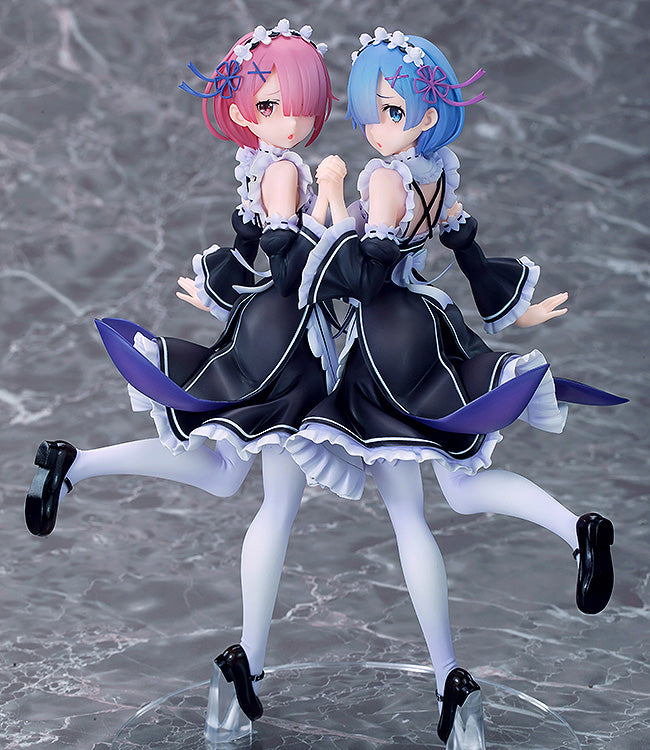 Re:ZERO -Starting Life in Another World- Rem & Ram Twins Ver. 1/7 Complete Figure | animota