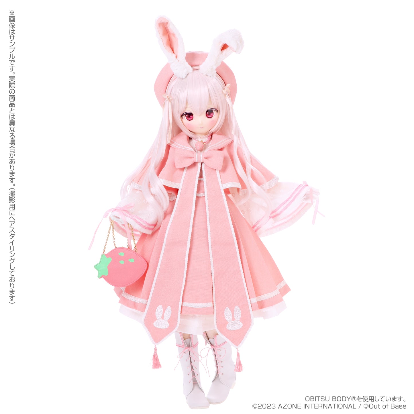 s*t*j x Iris Collect Petit Urara -Fluffy Strawberry Bunny- Strawberry Milk Ver. | animota