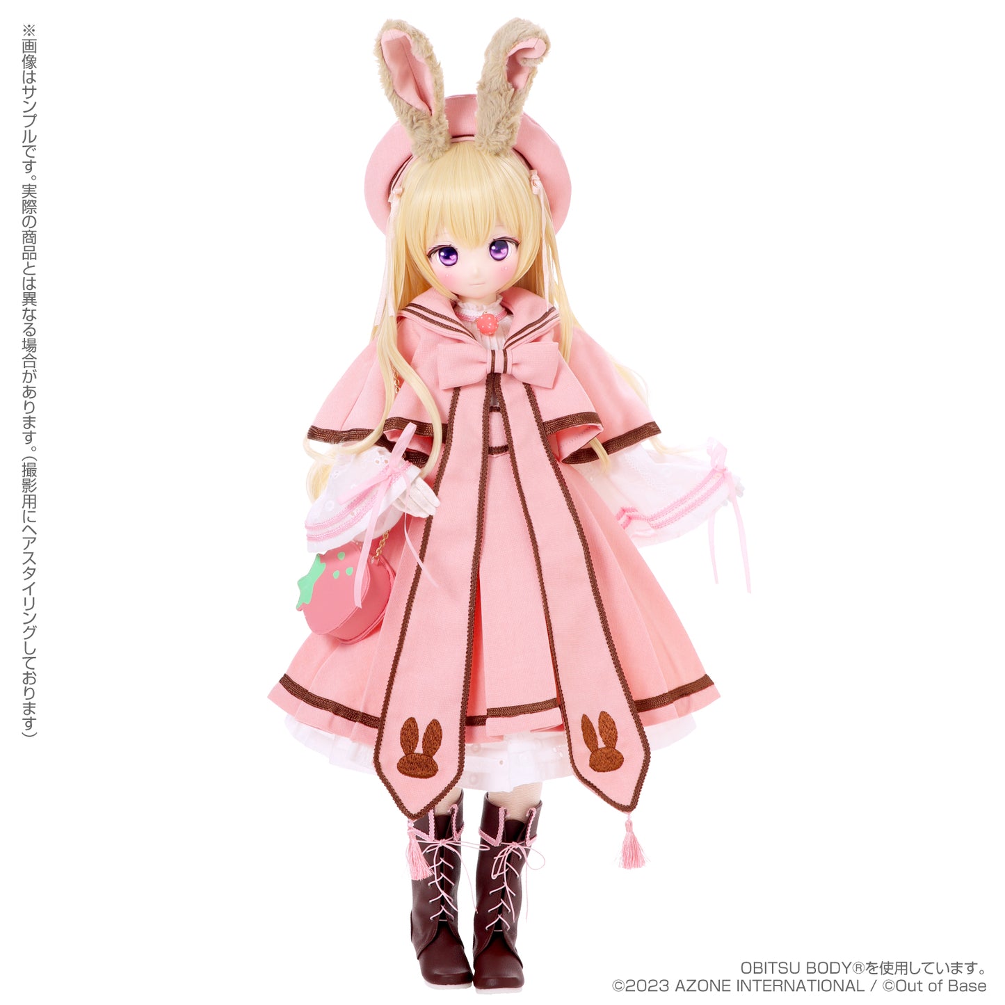 s*t*j x Iris Collect Petit Urara -Fluffy Strawberry Bunny- Strawberry Chocolate Ver. | animota