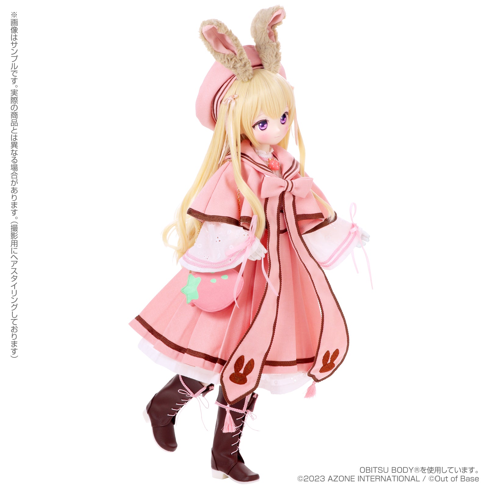 s*t*j x Iris Collect Petit Urara -Fluffy Strawberry Bunny- Strawberry Chocolate Ver. | animota