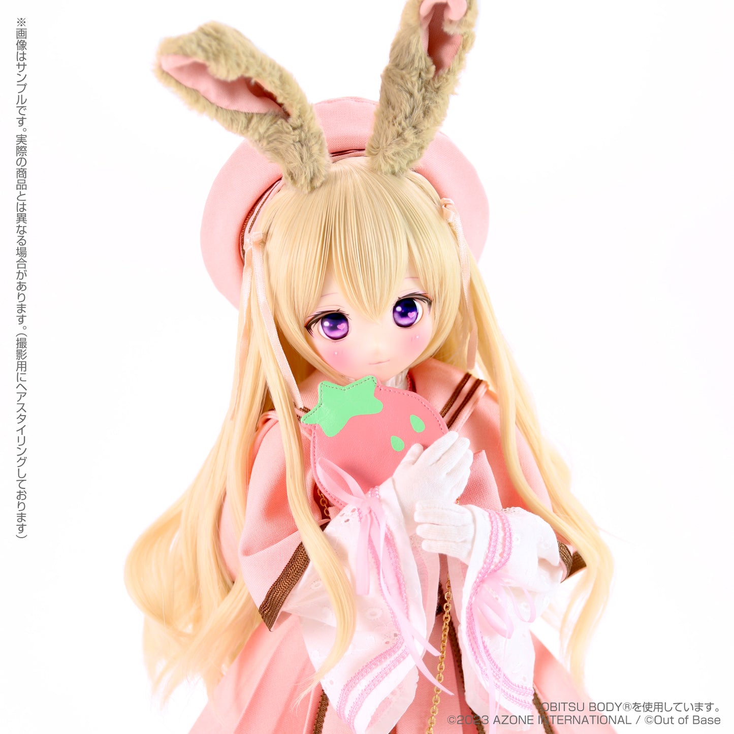 s*t*j x Iris Collect Petit Urara -Fluffy Strawberry Bunny- Strawberry Chocolate Ver. | animota