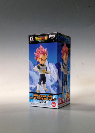 Movie Dragon Ball Super World Collectable Figure Vol.1 Super Saiyan God Vegeta 38908