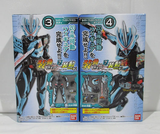 Bandai Moving Kamen Rider Saber BOOK7 FEAT.SO-DO Mobile 01 Saber Primitive Dragon Body & Armor Set | animota