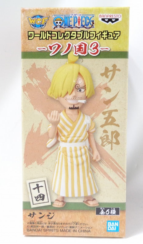 One Piece World Collectable Figure-Wano Country 3-Sanji 82001 | animota