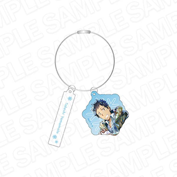 Katekyo Hitman REBORN! Wire key chain PALE TONE series Takeshi Yamamoto winter ver.