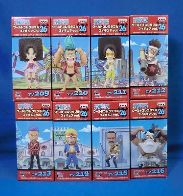 One Piece World Collectable Figure Vol.26 8 kinds set 48032 | animota