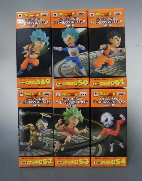 Dragon Ball Super World Collectable Figure Vol.9 6 Types Set 37771 | animota