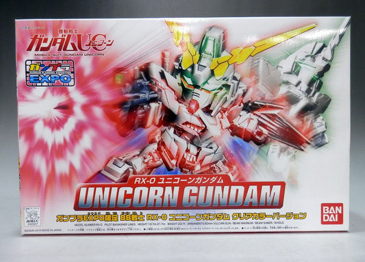BB Warrior RX-0 Unicorn Gundam Clear Color Version | animota