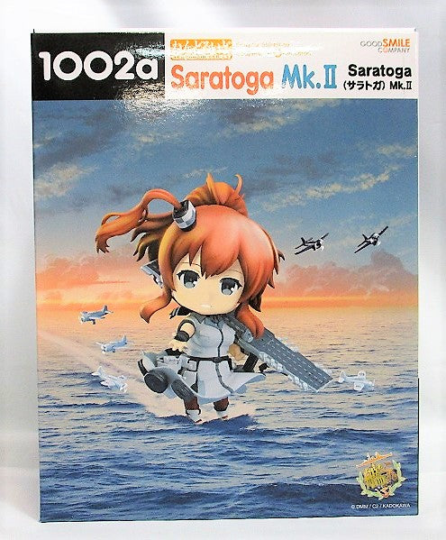 Nendoroid No.1002a Saratoga (Saratoga) Mk.II GOOD SMILE ONLINE SHOP Reservation Bonus "Nendoroid SARATOGA MK.II Special Sleeve Nendoroid Special Specifications Polar" (Fleet Collection -Ship Collection) | animota