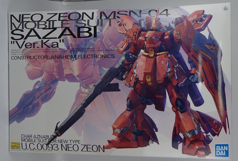 MG MSN-04 Sazabi Ver.Ka BANDAI SPIRITS