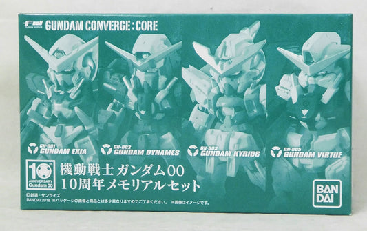 FW Gundam Converge Core Gundam00 (Gundam Double O) 10th Anniversary Memorial Set Premium Bandai Limited | animota