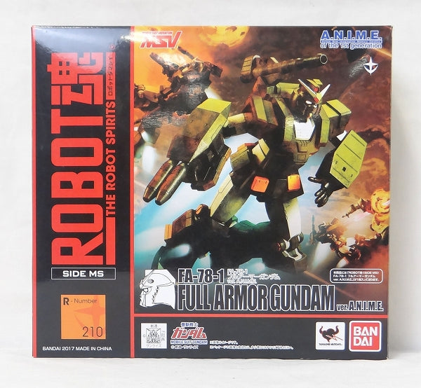 ROBOT Soul 210 FA-78-1 Full Armor Gundam Ver. A.N.I.M.E. | animota