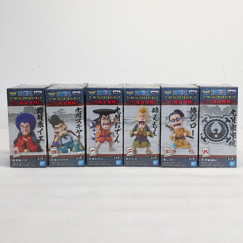 One Piece World Collectable Figure-Wano Country Recollection 1-6 types set 2545867 | animota