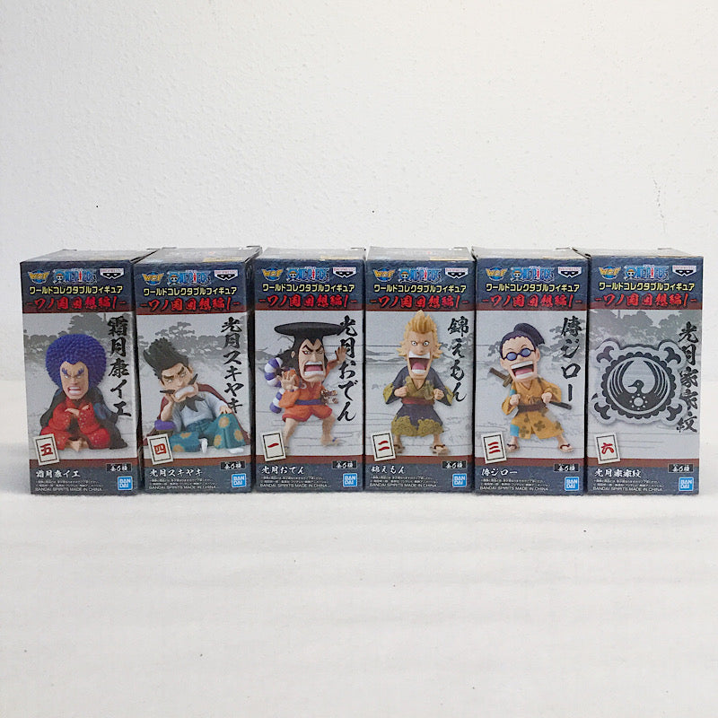 One Piece World Collectable Figure-Wano Country Reminiscence 1-6 types set 2545867 | animota