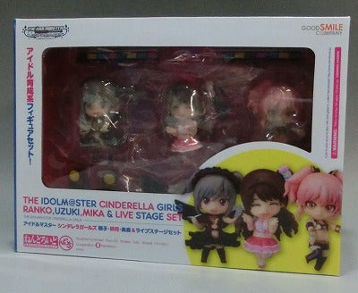 Nendoroid Petit Idol Master Cinderella Girls Ranko / Uzuki / Mika & Live Stage Set | animota