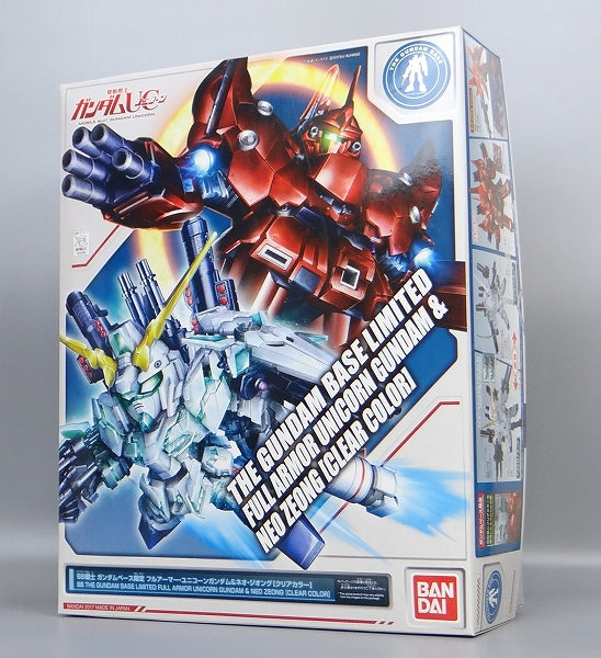 BB Warrior Gundam Base Limited Full Armor Unicorn Gundam & Neo Zeong [Clear Color] | animota