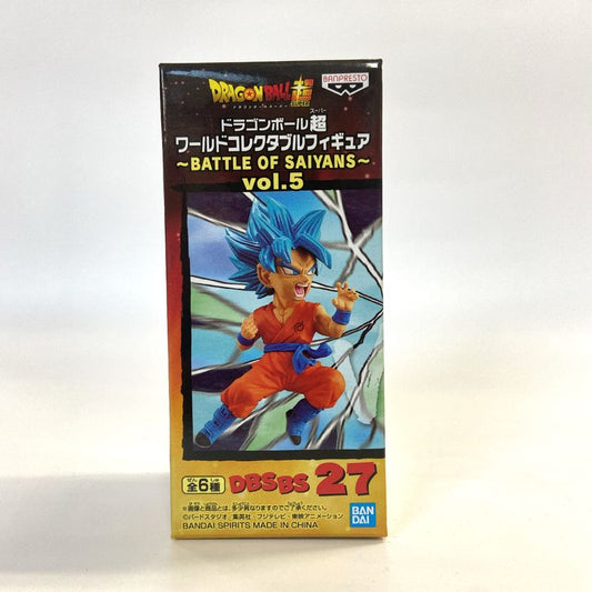 Dragon Ball Z World Collectable Figure -Battle of Saiyans -Vol.5 Super Saiyan God Super Saiyan Goku 82827 | animota