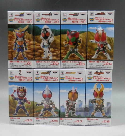 Kamen Rider World Collectable Figure Heisei Rider Vol.1 8 kinds | animota