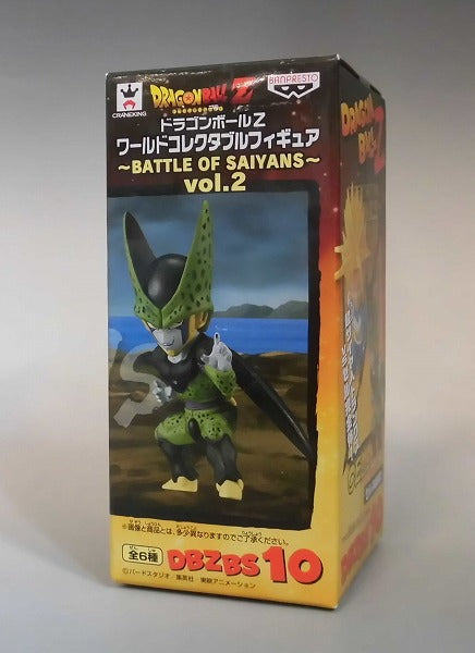 Dragon Ball Z World Collectable Figure -Battle of Saiyans -Vol.2 cell (complete form) 36507 | animota