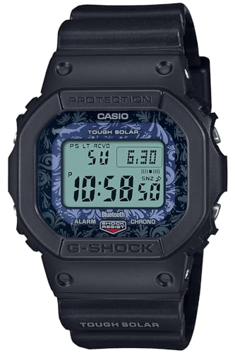 ジーショック [カシオ] 腕時計 【国内正規品】チャールズ・ダーウィン財団コラボレーションモデル Bluetooth搭載 バイオマスプラスチック採用 GW-B5600CD-1A2JR メンズ ブラック, animota